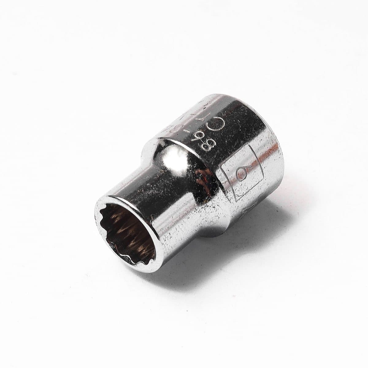 86-344 ลูกบ็อกสั้น 12 เหลี่ยม3/8"เบอร์9