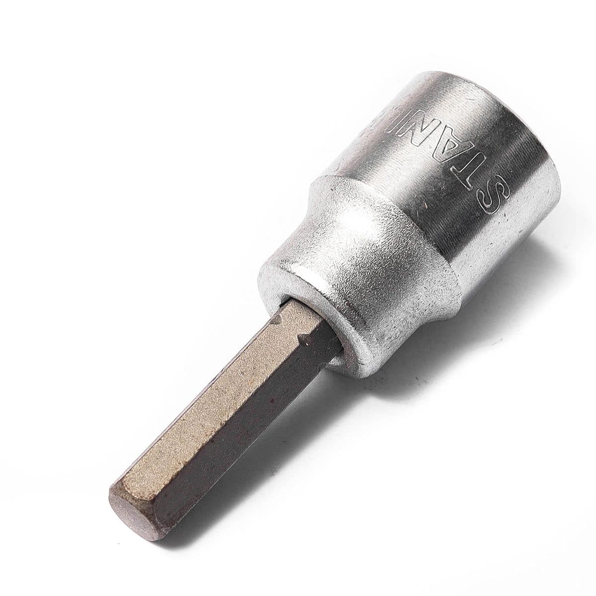 86-391 ลูกบ็อกเดือย 6เหลี่ยม3/8"ขนาด1/4"