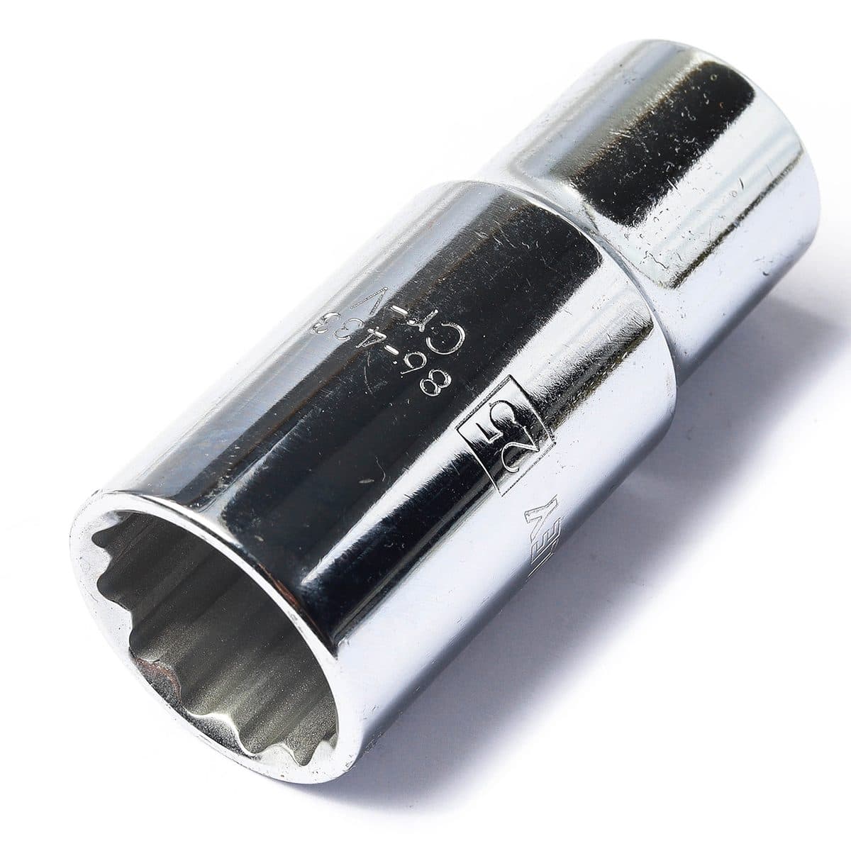 86-433 ลูกบ็อกยาว 12เหลี่ยม 1/2"เบอร์25