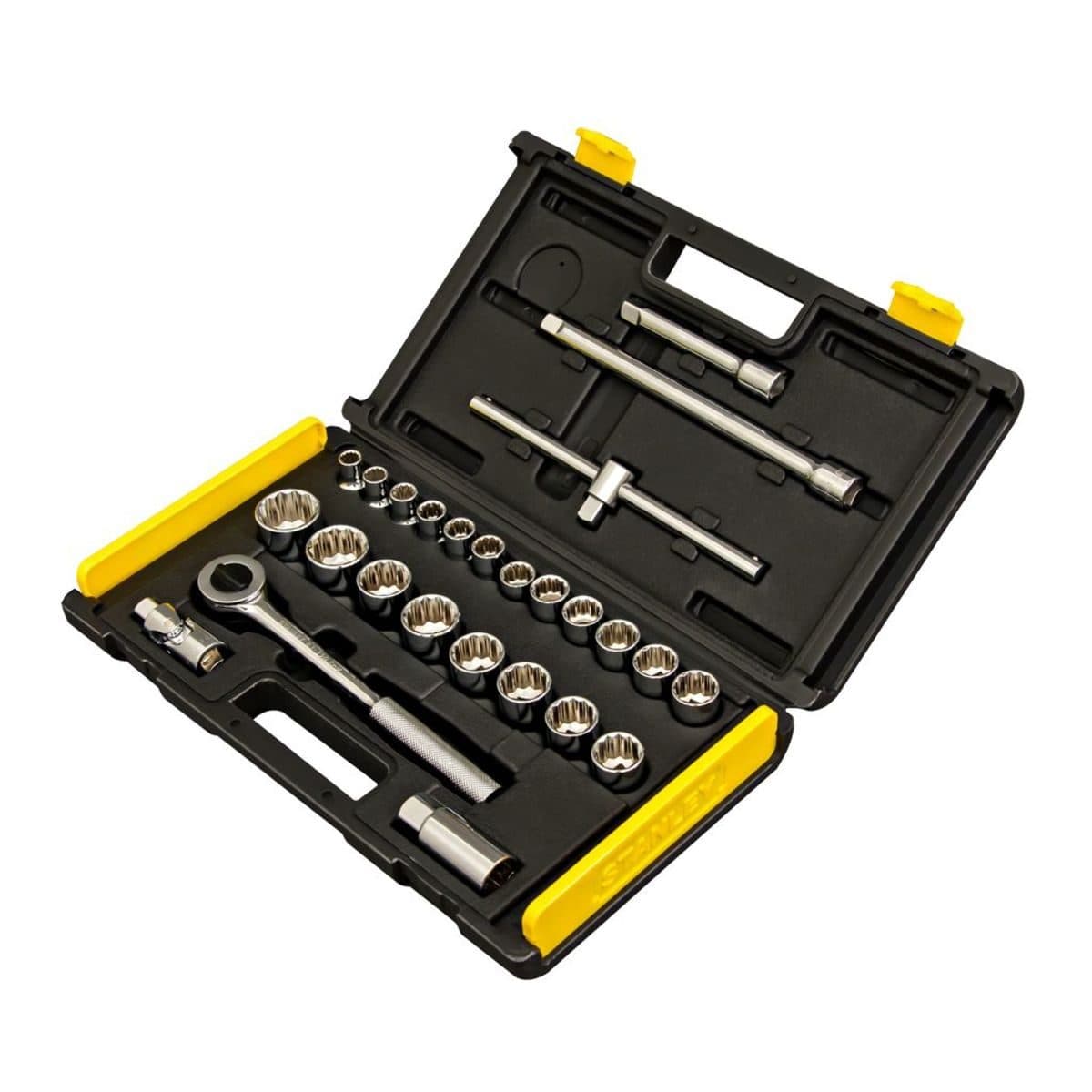 86-477 ชุดลูกบ็อก1/2" 12 เหลี่ยม 27 ชิ้นsta