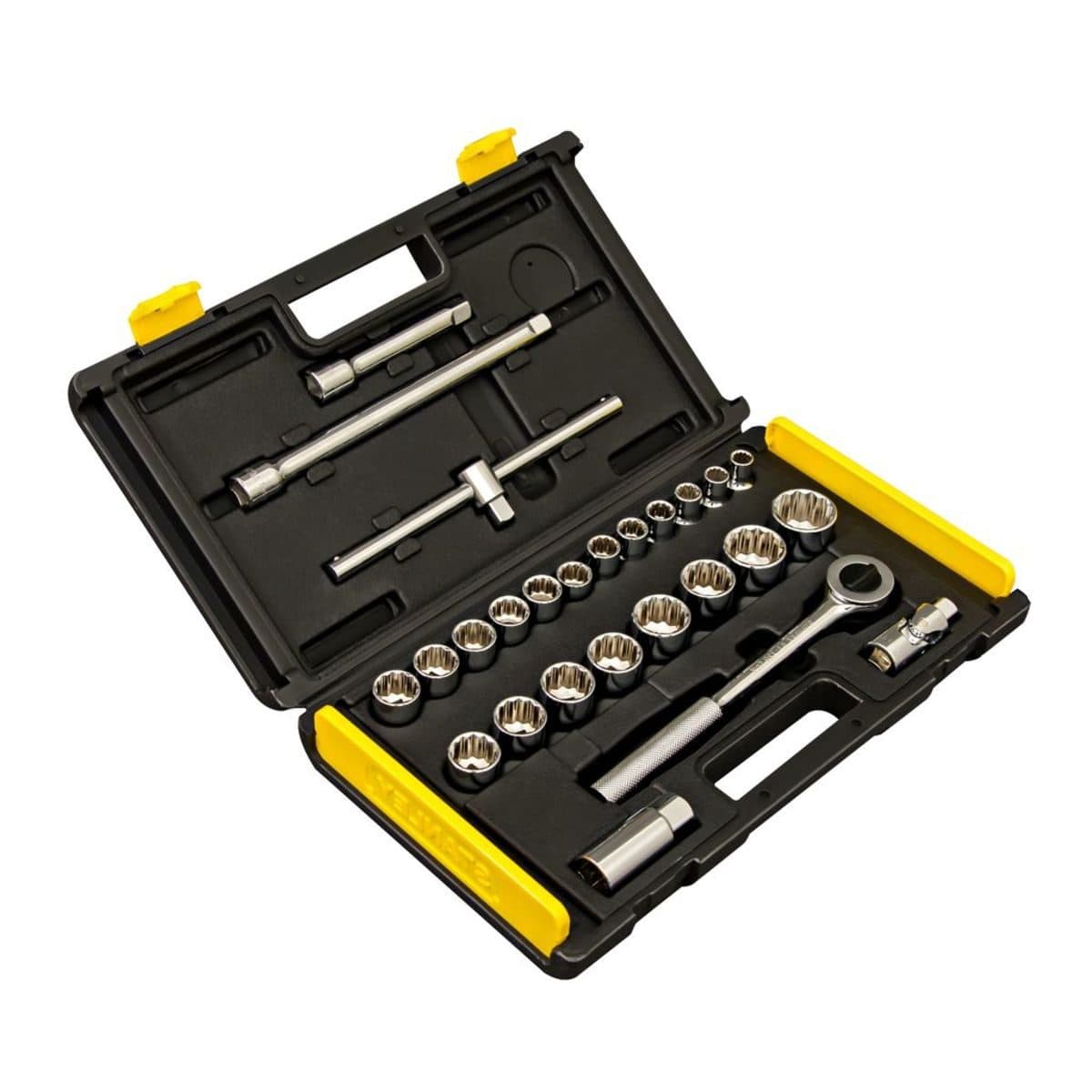 86-477 ชุดลูกบ็อก1/2" 12 เหลี่ยม 27 ชิ้นsta