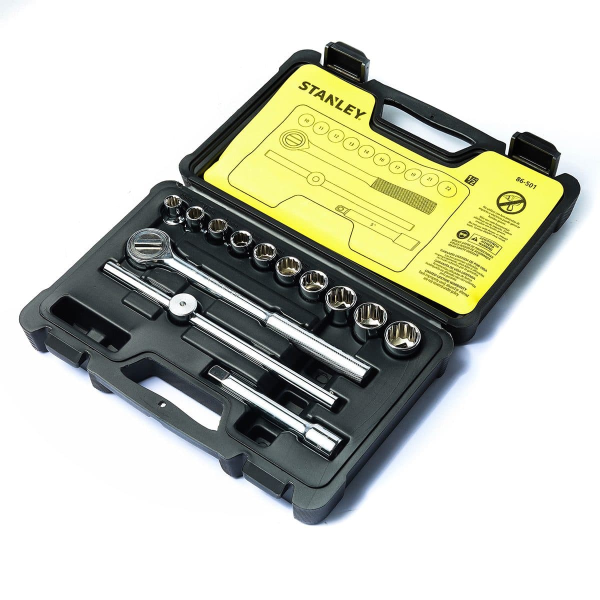 86-501 ชุดลูกบ็อก 14 ชิ้น 1/2"(มม.) 12P