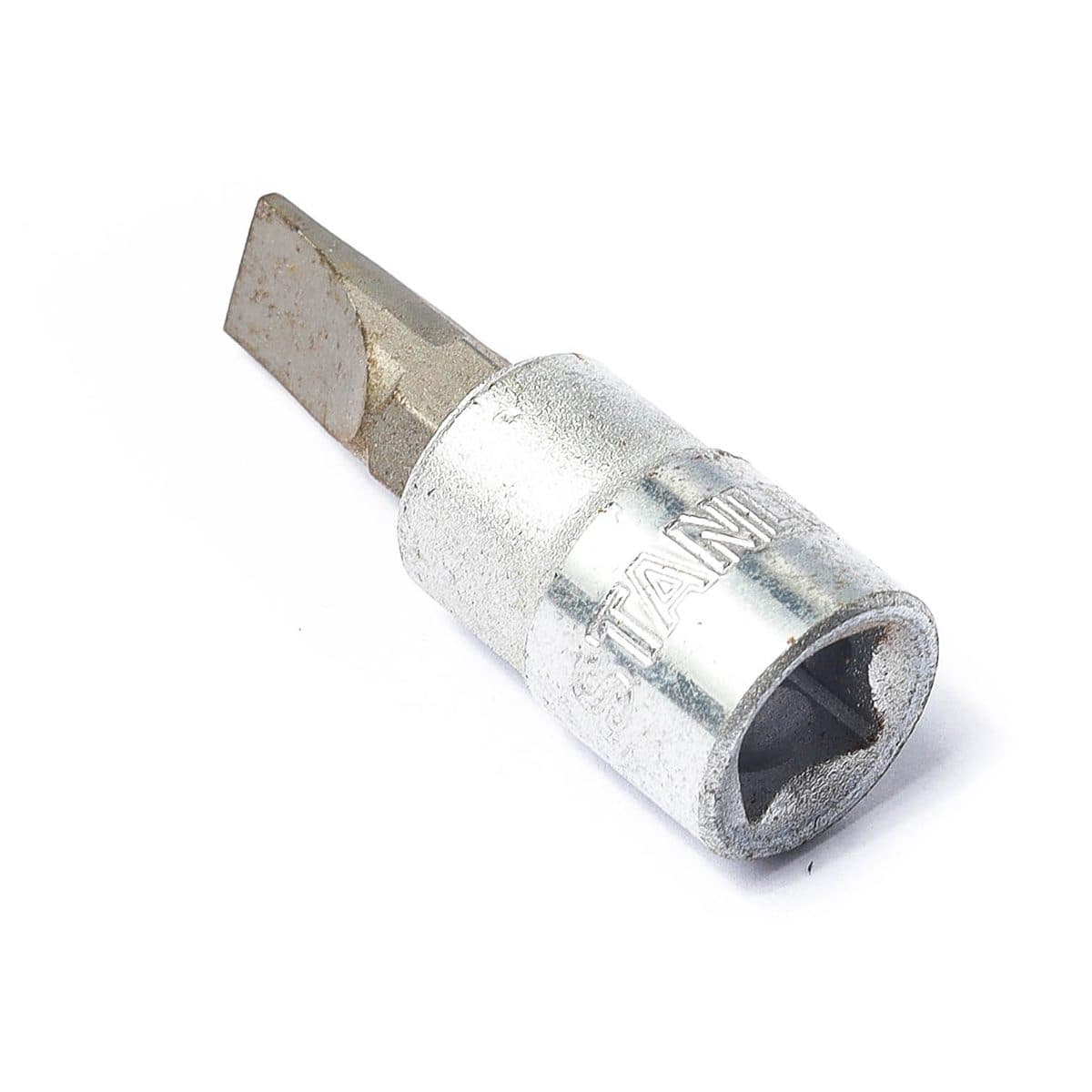 86-744 ลูกบ็อกเดือยหัวแบน 1/4"เบอร์6.5