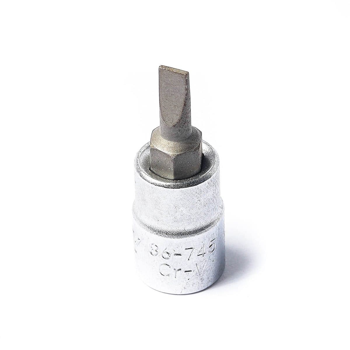 86-745 ลูกบ็อกเดือยหัวแบน 1/4"เบอร์4