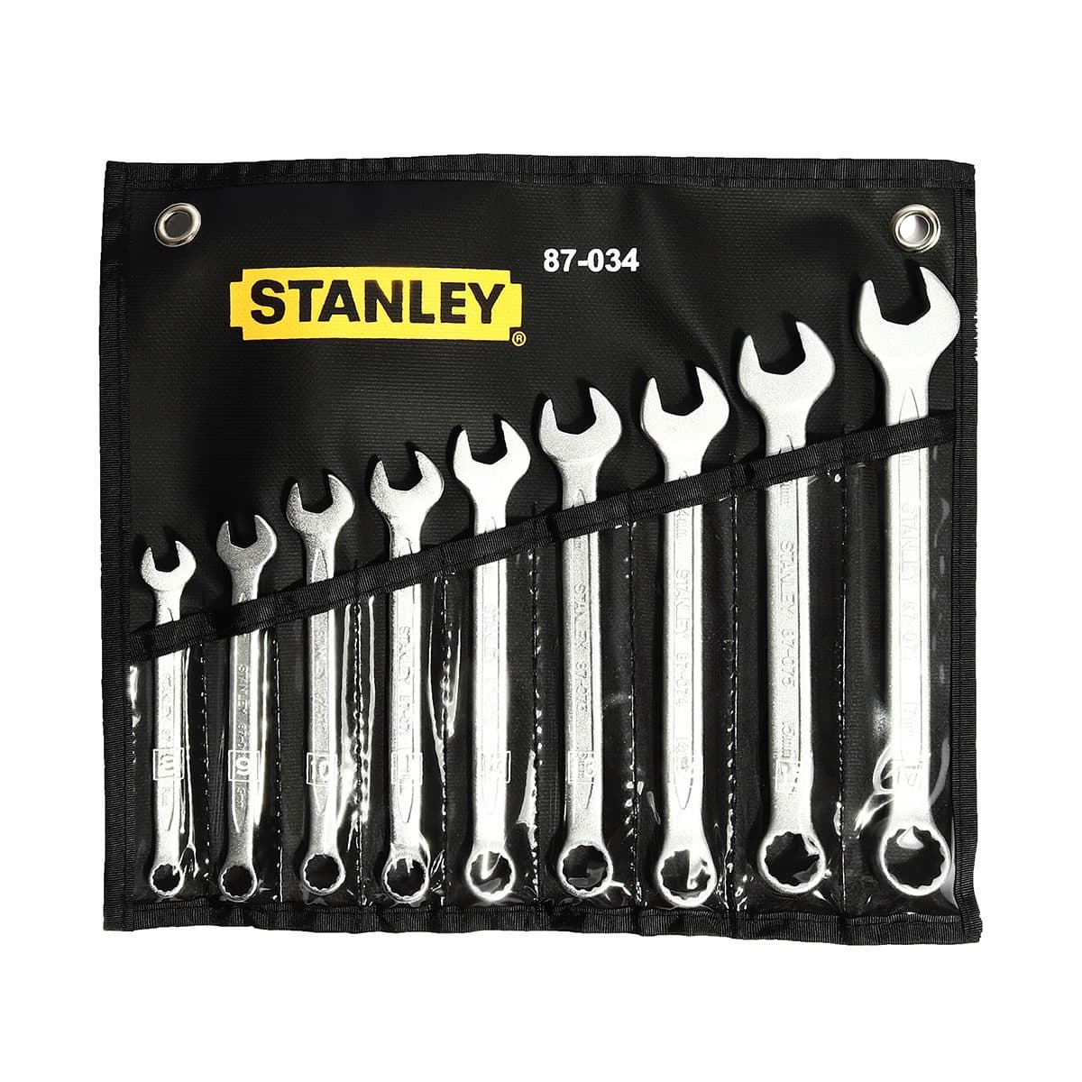 87-034-1 ชุดประแจแหวนข้างฯ 9ชิ้น 8-17มม.