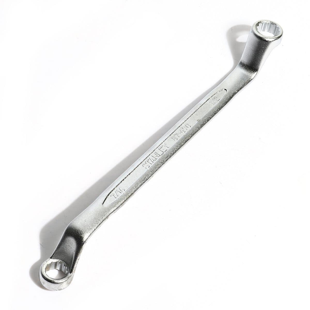 87-690 ประแจแหวนเยื้อง 75องศา 7/16"X1/2"