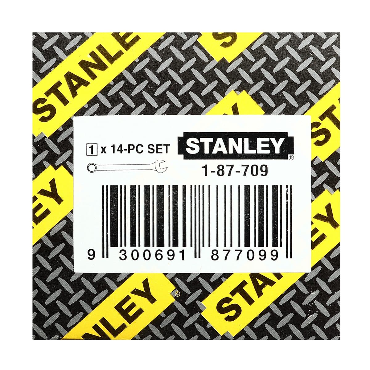 ชุดประแจแหวนข้างปากตาย14ชิ้น 3/8"-1-1/4"