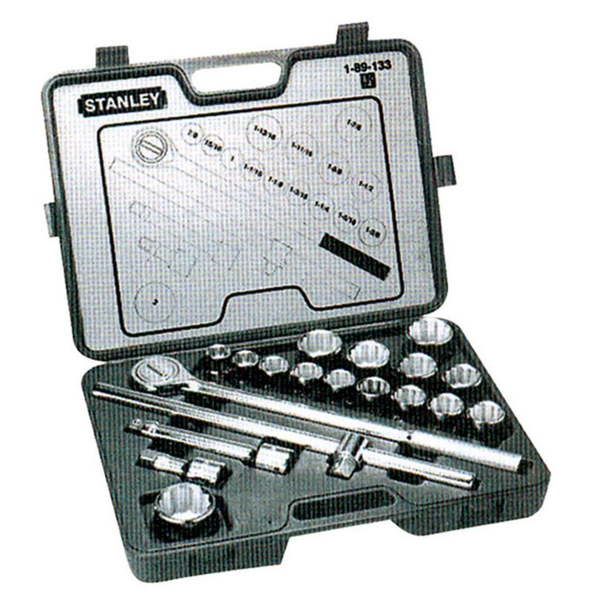 89-133 ชุดลูกบ็อก12PT19ชิ้น3/4 หน่วยนิ้ว