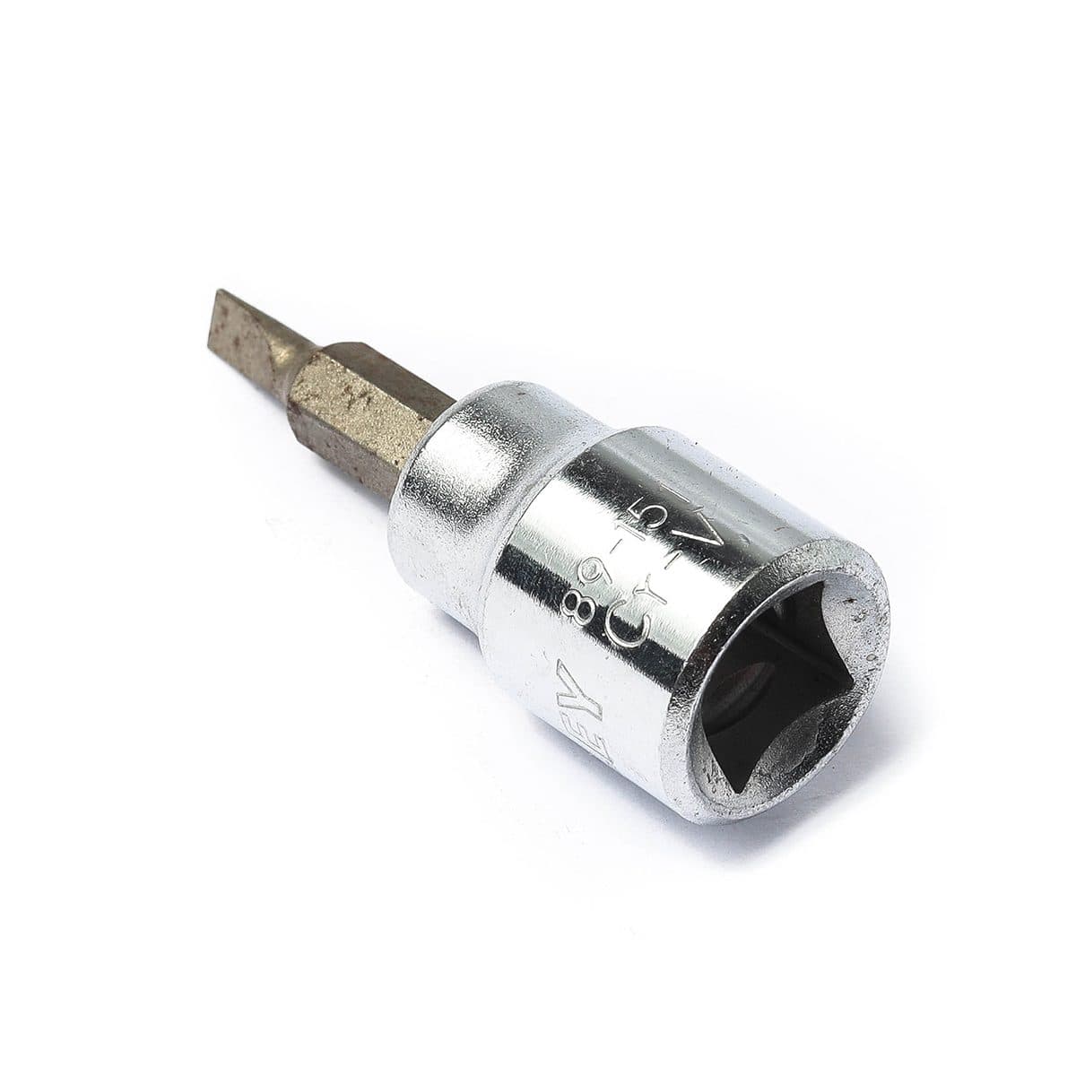 89-151 ลูกบ็อกแบบเดือยหัวแบน 3/8"เบอร์4