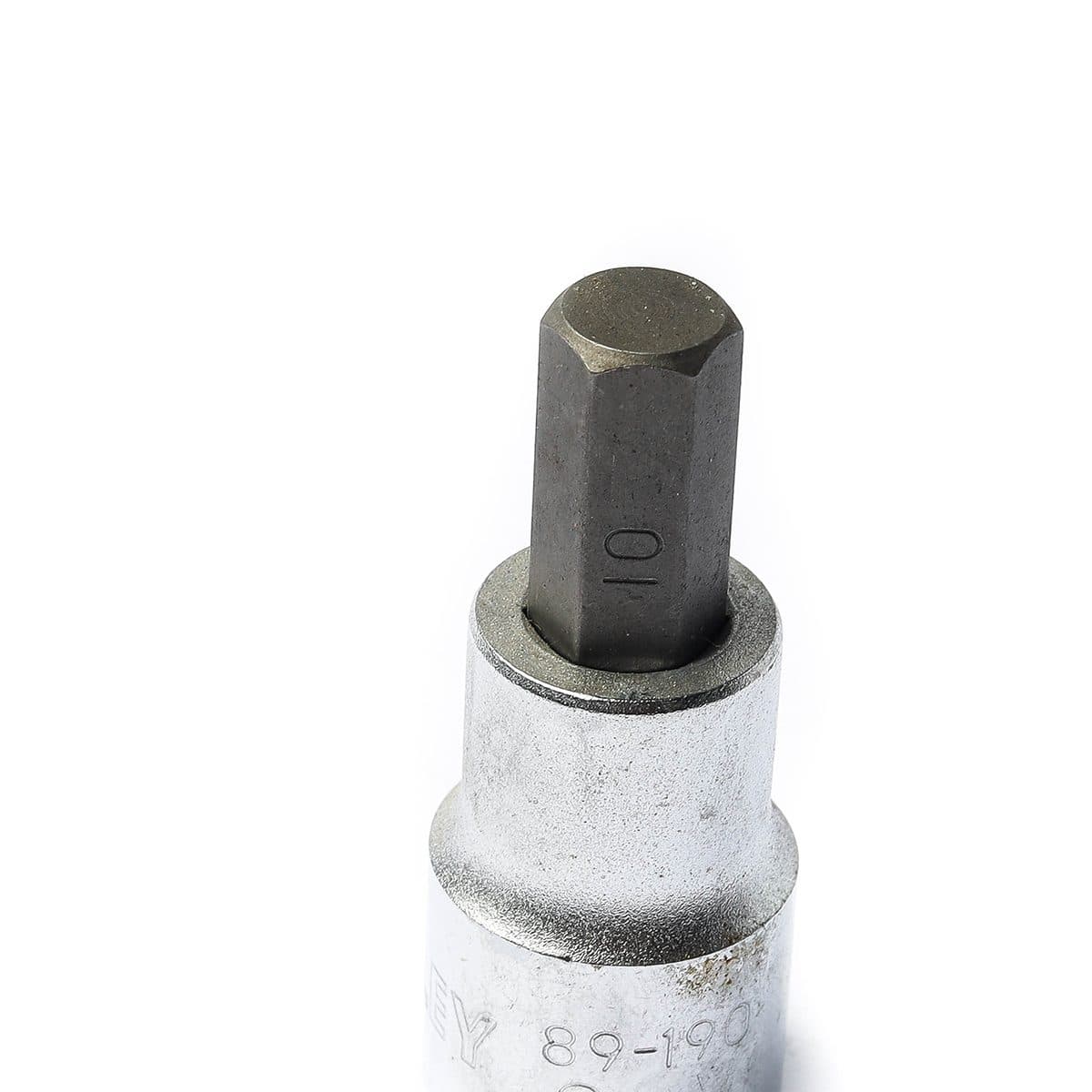 89-190 ลูกบ็อกเดือย6เหลี่ยม 1/2"เบอร์10