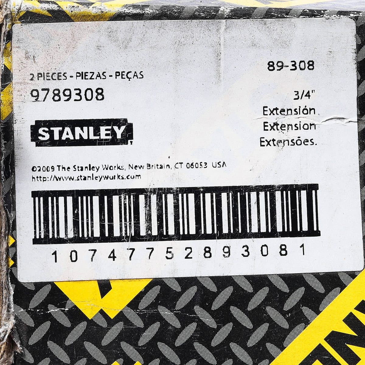 89-308 ข้อต่อบ็อก 3/4"