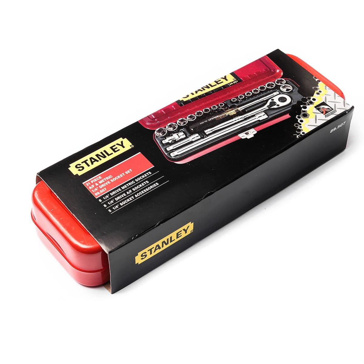 89-507 ชุดลูกบ็อก 21 ชิ้น ขนาด 1/4"