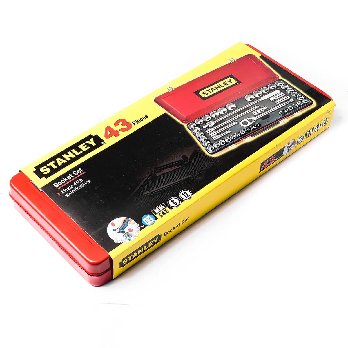 89-509 ชุดลูกบ็อก 43 ชิ้น ขนาด 1/2"