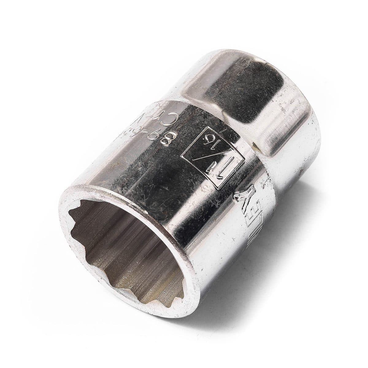 89-666 ลูกบ็อกสั้น 12เหลี่ยม3/4" 1-1/16"