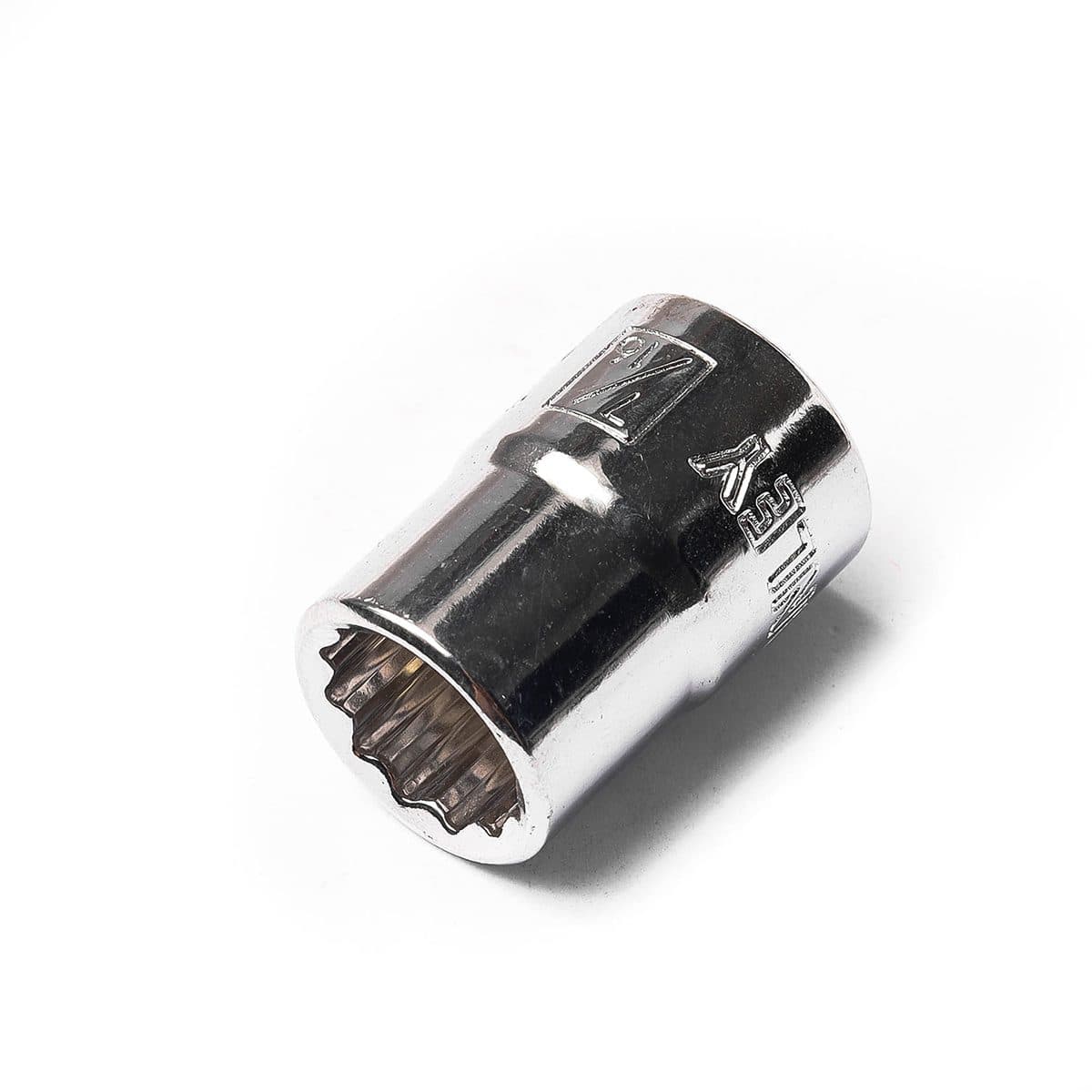 91-138ลูกบ็อกสั้น 12เหลี่ยม3/8"ขนาด7/16"