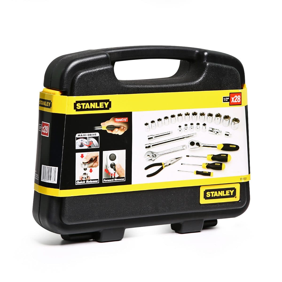 91-938 ชุดลูกบ็อก 6เหลี่ยม 1/2"ชุด28ชิ้น