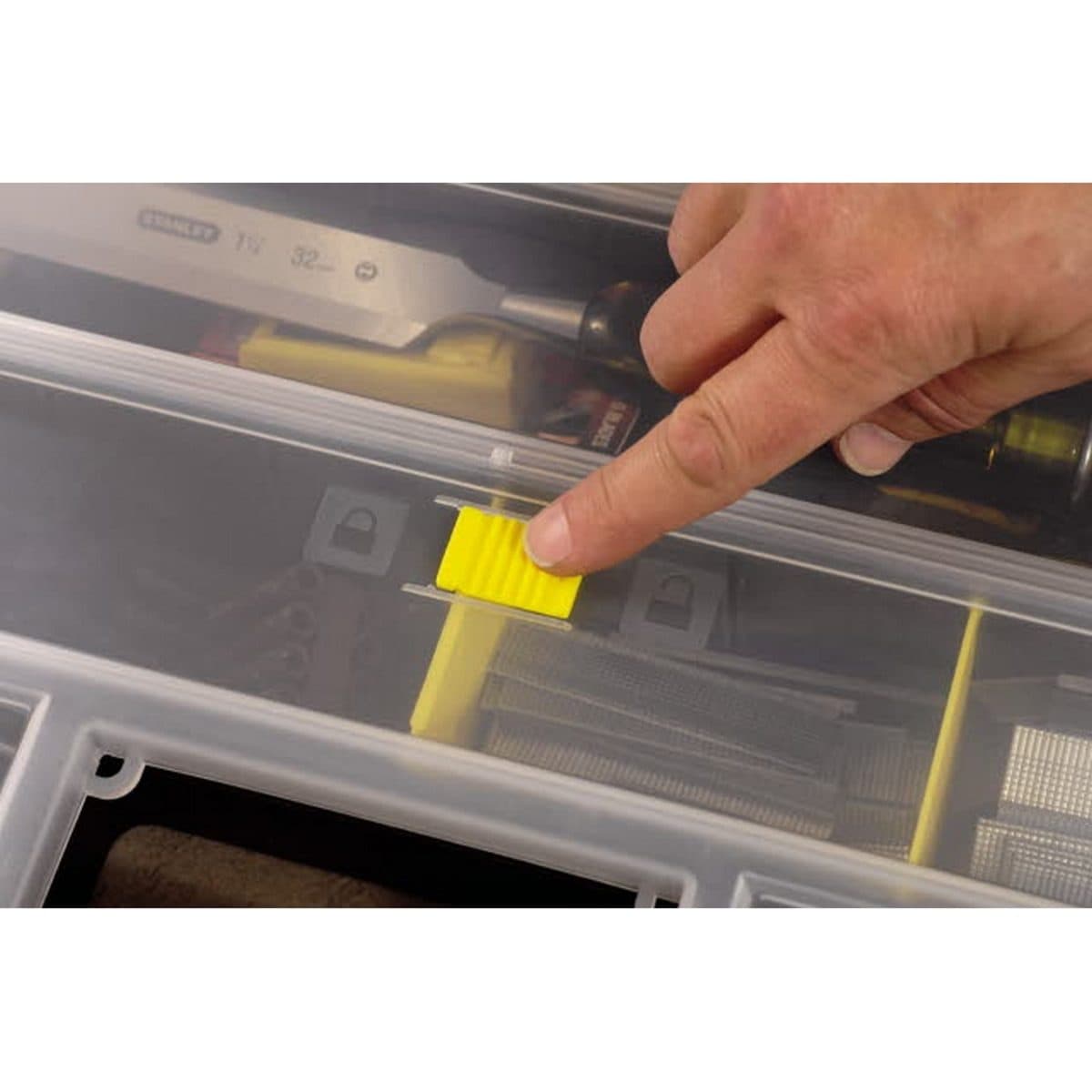 STANLEY กล่อง Organizer 25 ช่อง ขนาด 18 นิ้ว (สแตนเล่ย์)