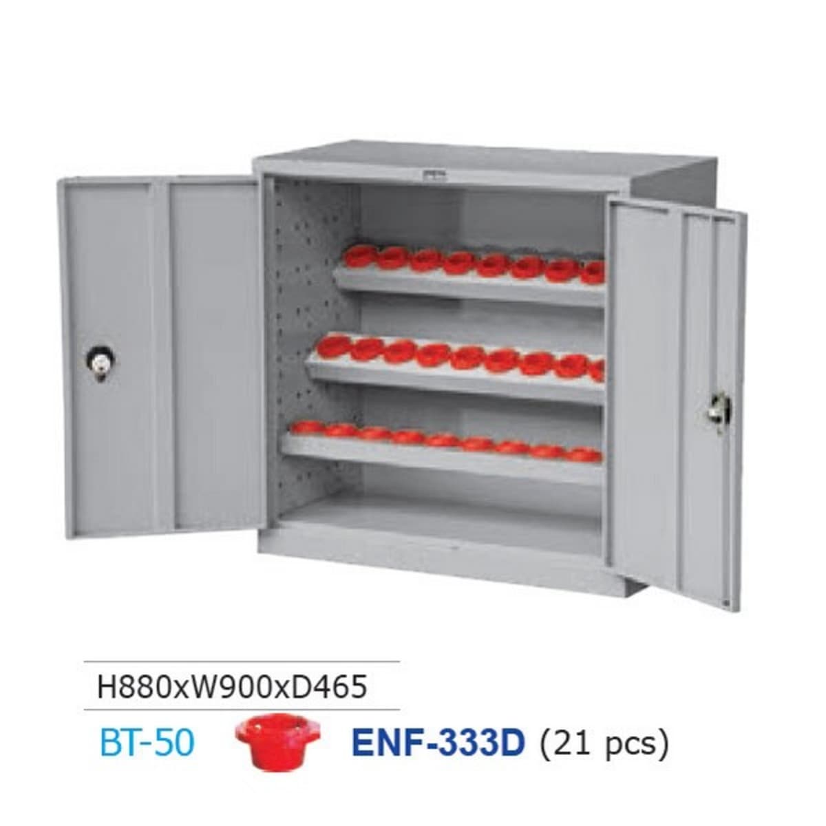 ENF-333D ตู้เหล็กเก็บหัวจับทูล BT50 (21)