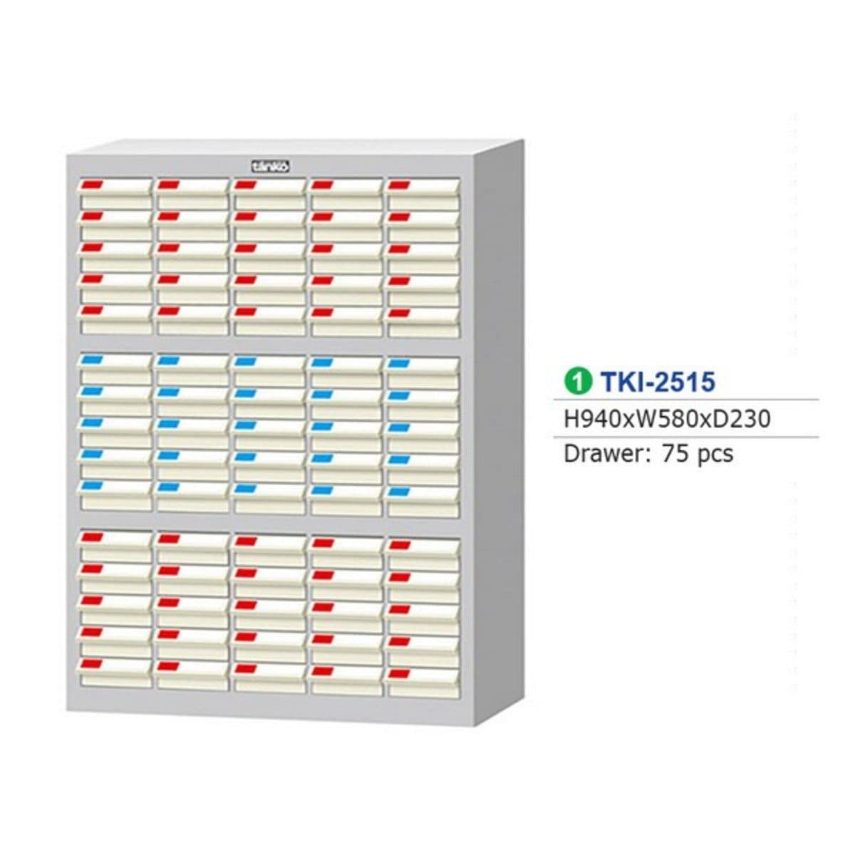 TKI-2515 ชั้นอะไหล่ พร้อมกล่อง 75 กล่อง