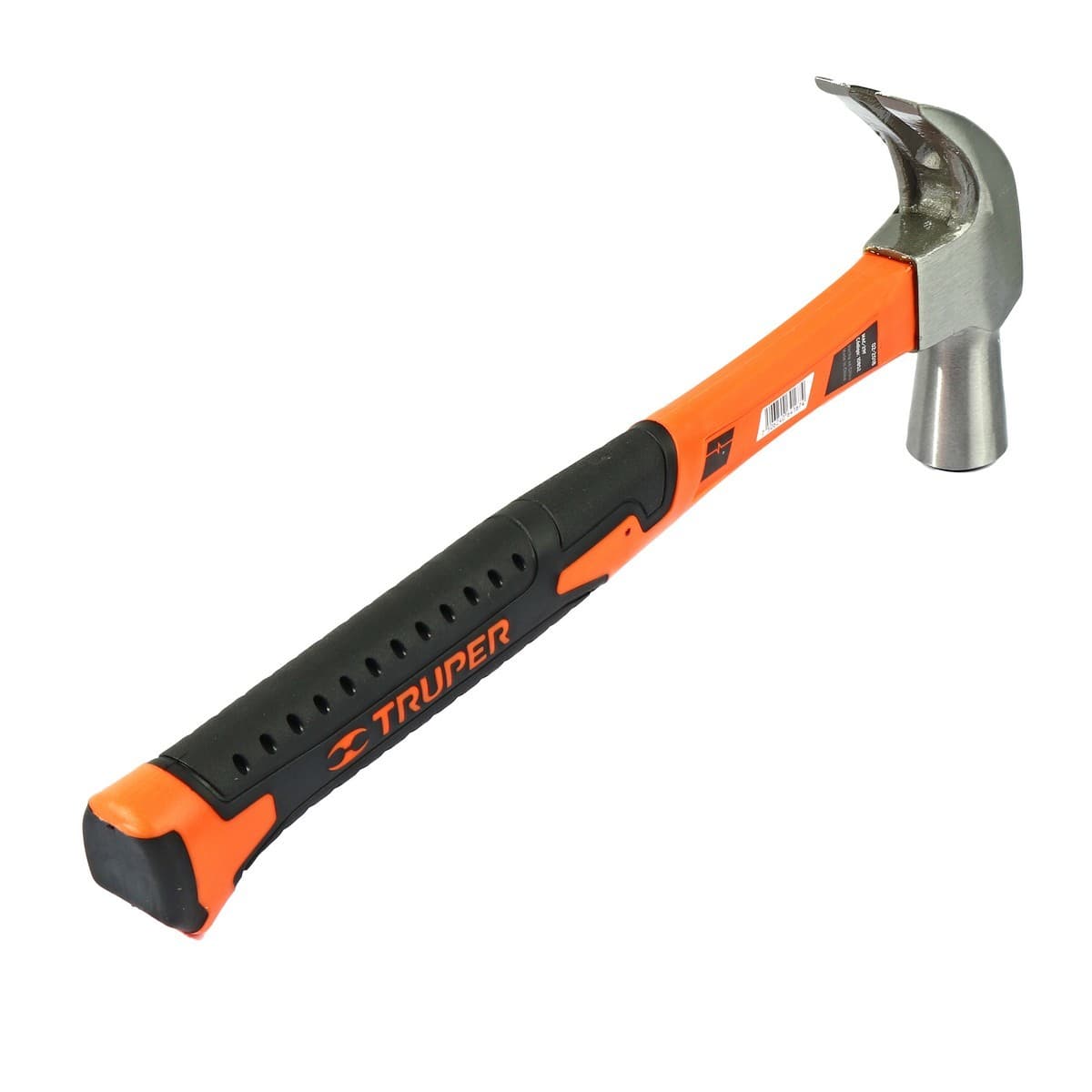 ค้อนหงอน ด้ามไฟเบอร์ 20 ออนซ์ ทรูเปอร์ (TRUPER) รุ่น 10852 ขนาดยาว 13 นิ้ว ด้ามไฟเบอร์กลาสแบบหัวฉีดคู่ช่วยลดการสั่นสะเทือน เหมาะกับ งานช่างไ