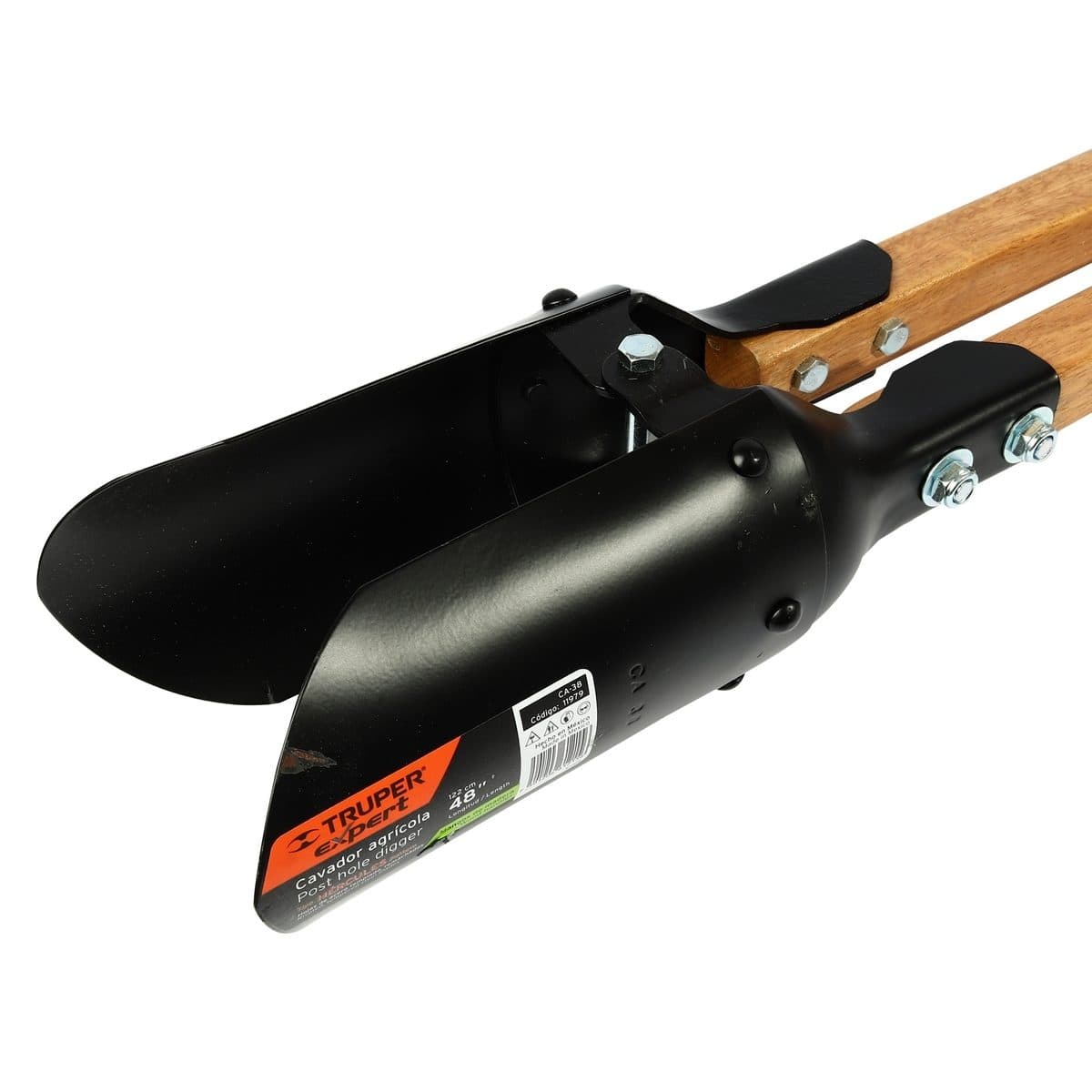 เสียมขุดดินแบบหนีบด้ามไม้ 48 นิ้ว ทรูเปอร์ (TRUPER) รุ่น 11979 เหมาะกับการทำการเกษตร