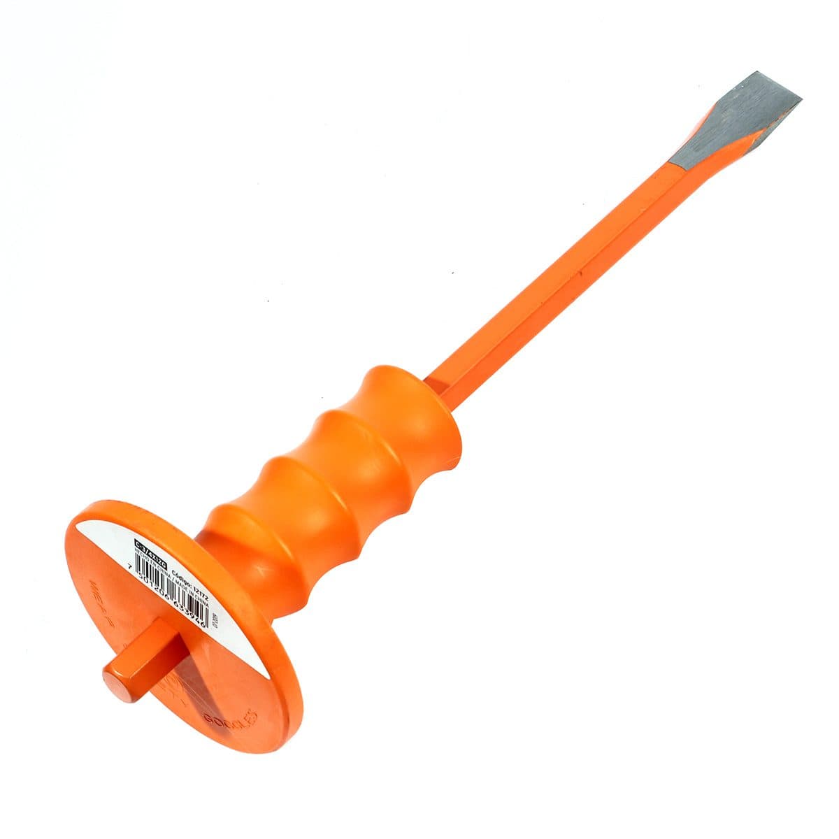 เหล็กสกัดปากแบน หุ้มยาง ทรูเปอร์ (TRUPER) รุ่น 12172 ลิ่ม 3/4 นิ้ว ยาว 12 นิ้ว เหมาะสำหรับตัดเย็น, ขูด, บิ่น, เซาะร่องหรือวัสดุหยาบ เช่น หิน