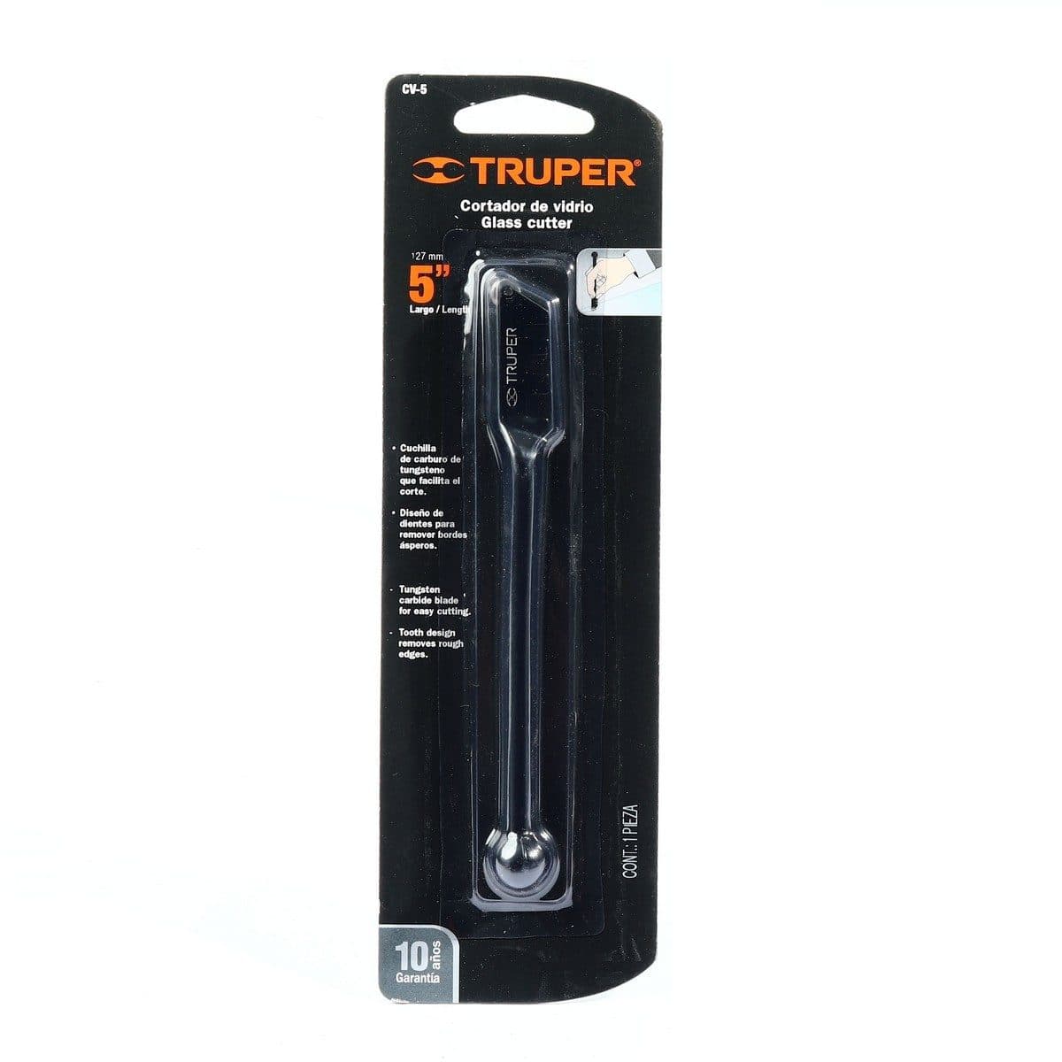 TRUPER คัตเตอร์ตัดกระจก ขนาด 0.25 นิ้ว รุ่น 12953 (ทรูเปอร์)