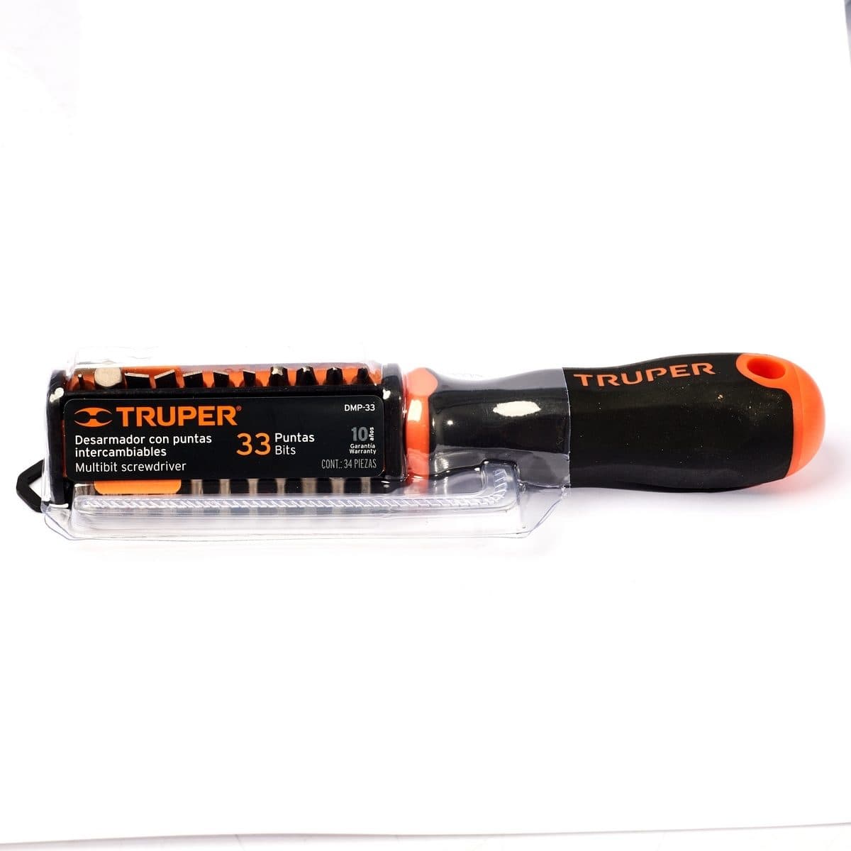 ชุดไขควง และ ดอกไขควง 33 หัว ทรูเปอร์ (TRUPER) รุ่น 13595 ทำจากเหล็กวานาเดียมโครเมี่ยม