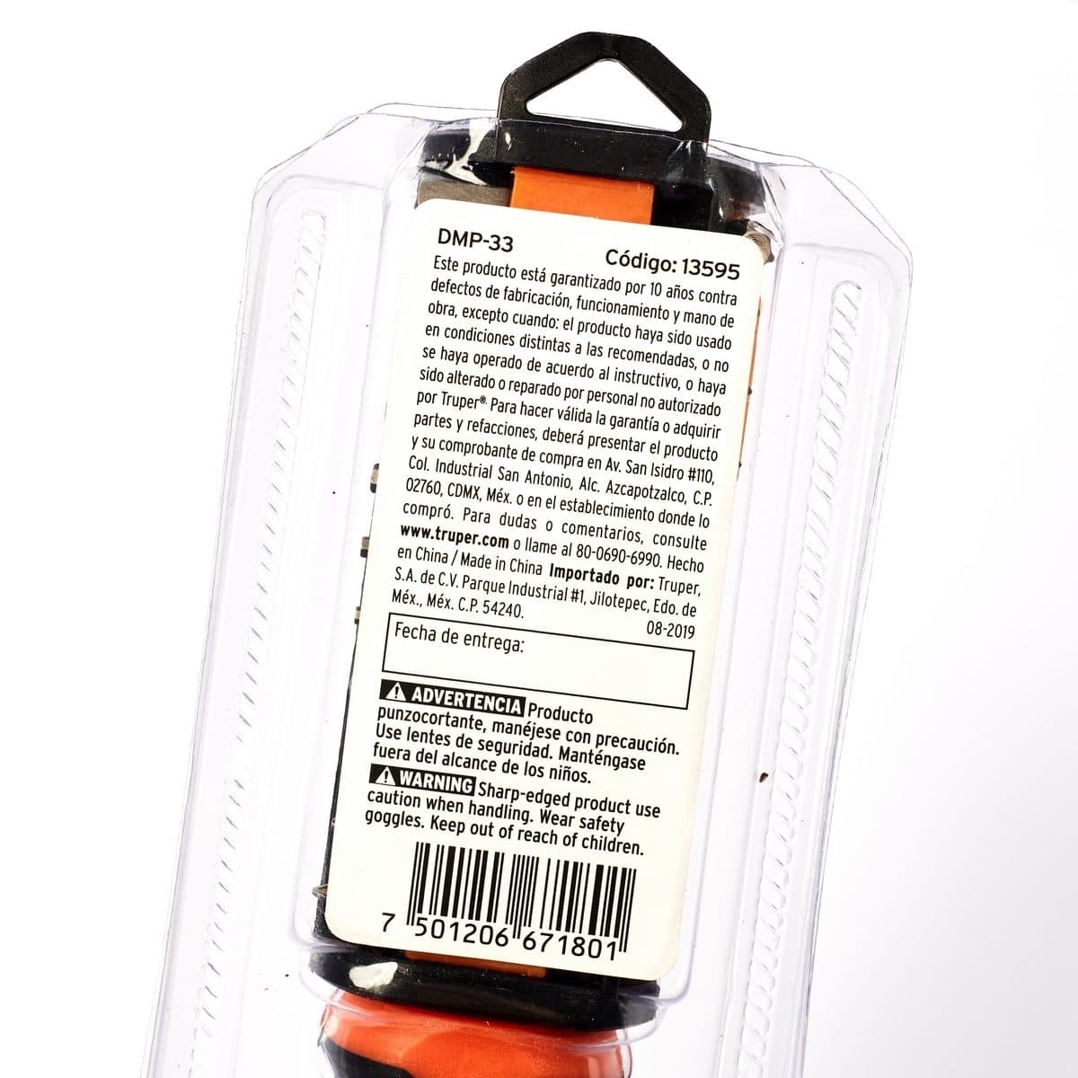 ชุดไขควง และ ดอกไขควง 33 หัว ทรูเปอร์ (TRUPER) รุ่น 13595 ทำจากเหล็กวานาเดียมโครเมี่ยม