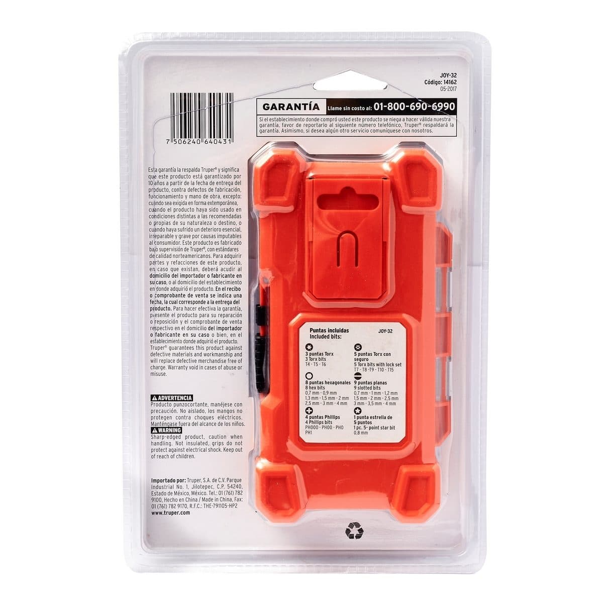 ไขควงงานละเอียด ดอกไขควง 30 หัว ทรูเปอร์ (TRUPER) รุ่น 14162 ทนทานต่อการสึกหรอมากกว่าเหล็กกล้าคาร์บอน