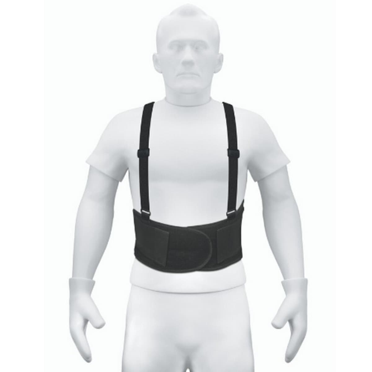 TRUPER เข็มขัดพยุงหลัง ไซส์ M (32-38 นิ้ว) รุ่น 14216 สายยางยืดปรับระดับได้ ช่วยป้องกันการบาดเจ็บระหว่างทำงาน (ทรูเปอร์)