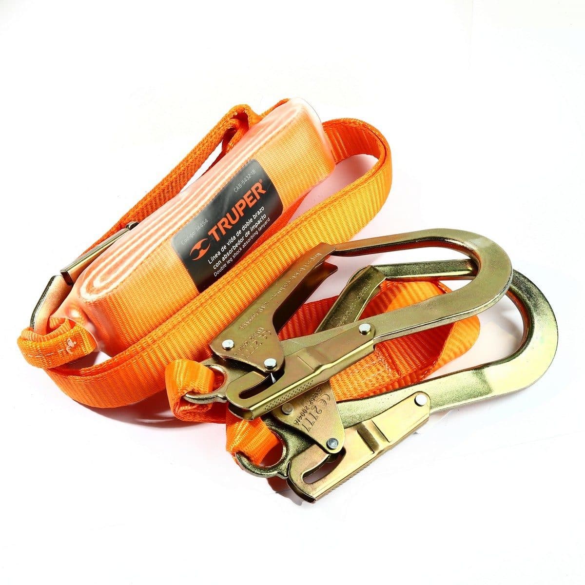 TRUPER เชือกนิรภัย 5.9 ฟุต 2 ตะขอ รุ่น 14454 ความกว้าง 30 มม. ความยาว 1.8 ม. (ทรูเปอร์)
