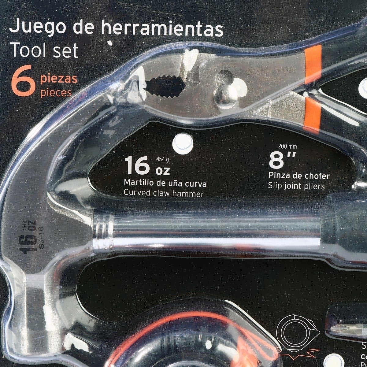 TRUPER ชุดเครื่องมือช่าง 6 ชิ้น รุ่น 14651 ผลิตจากวัสดุคุณภาพดี เหมาะกับงานซ่อมแซม หรือติดตั้งอุปกรณ์ทั่วไป (ทรูเปอร์)