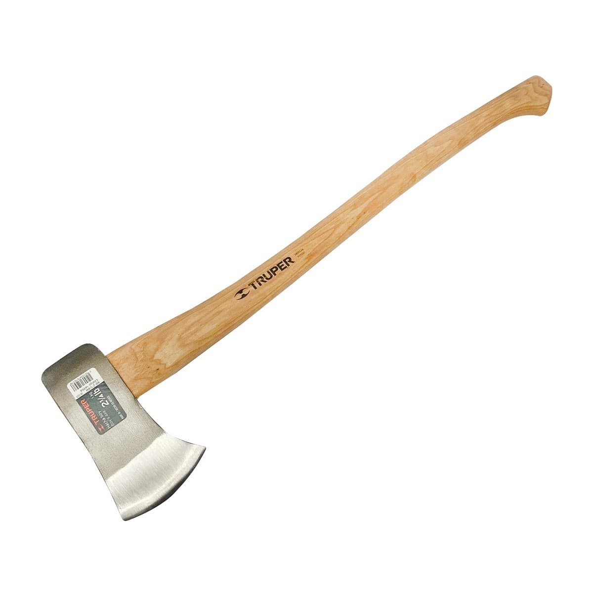 ขวาน หัว 1 กิโลกรัม ทรูเปอร์ (TRUPER) รุ่น 14956 ด้ามไม้ยาวขนาด 28 นิ้ว ขนาด 2-1/4 ปอนด์ ชิ้นพร้อมชุบด้วยความร้อนสองชั้น
