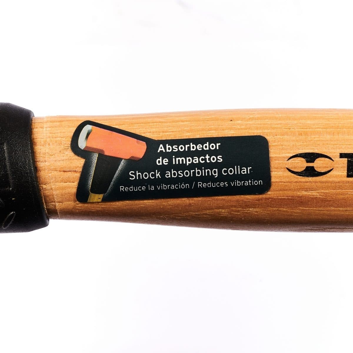 ค้อนปอนด์ ด้ามไม้ 2 ปอนด์ ทรูเปอร์ (TRUPER) รุ่น 16506 ขนาดยาว 12 นิ้ว เหล็กกล้าคาร์บอนสูง ด้านหน้าที่มีการกลึงและเอียงทำให้ลดโอกาสเกิดอุบัต