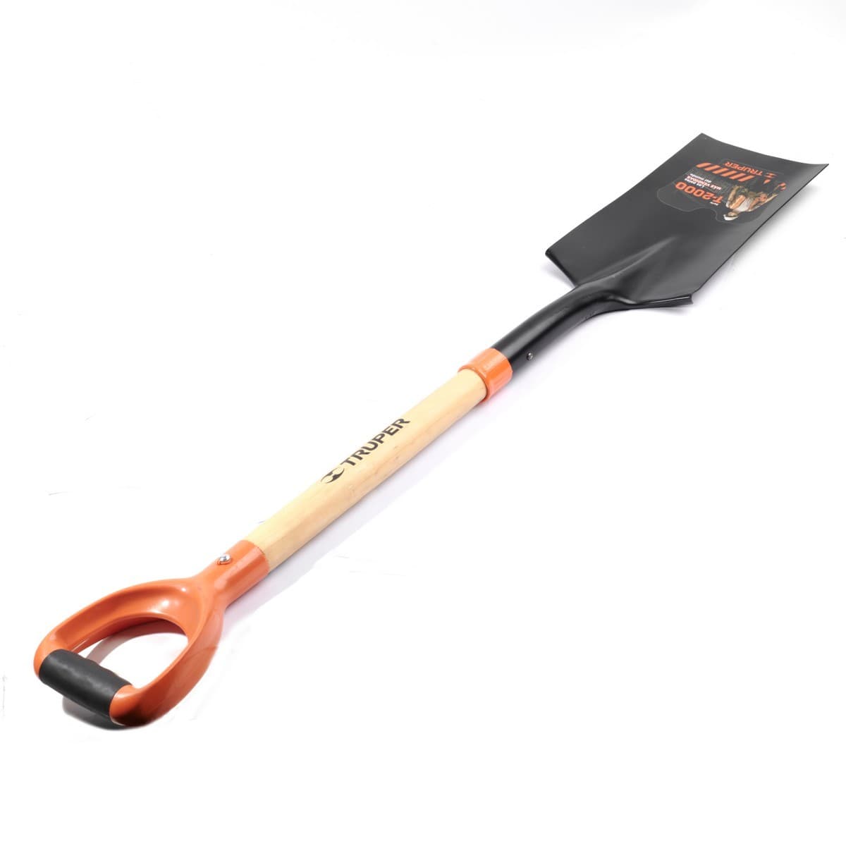 TRUPER พลั่วปลายตัก ยาว 105.4 ซม. (PES-P) รุ่น 17162 ผลิตจากเหล็กคุณภาพสูง เหมาะสำหรับทำสวนและการเกษตร (ทรูเปอร์)