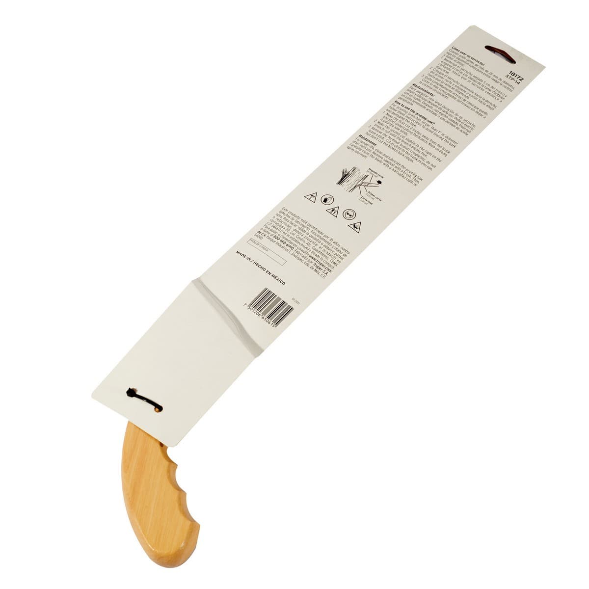 TRUPER เลื่อยโค้งตัดแต่งกิ่งไม้ 14 นิ้ว รุ่น 18172 สำหรับตัด หรือแต่งกิ่งไม้ (ทรูเปอร์)