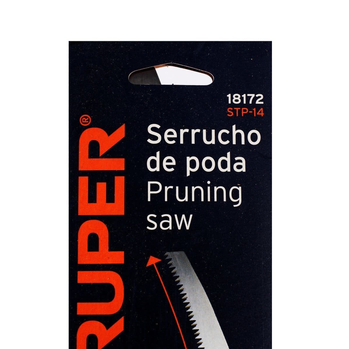 TRUPER เลื่อยโค้งตัดแต่งกิ่งไม้ 14 นิ้ว รุ่น 18172 สำหรับตัด หรือแต่งกิ่งไม้ (ทรูเปอร์)