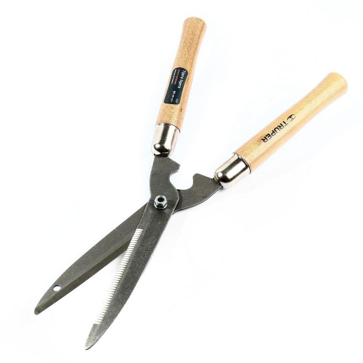 TRUPER กรรไกรตัดหญ้า 17 นิ้ว ด้ามไม้ ใบมีดเหล็ก รุ่น 18376 (ทรูเปอร์)