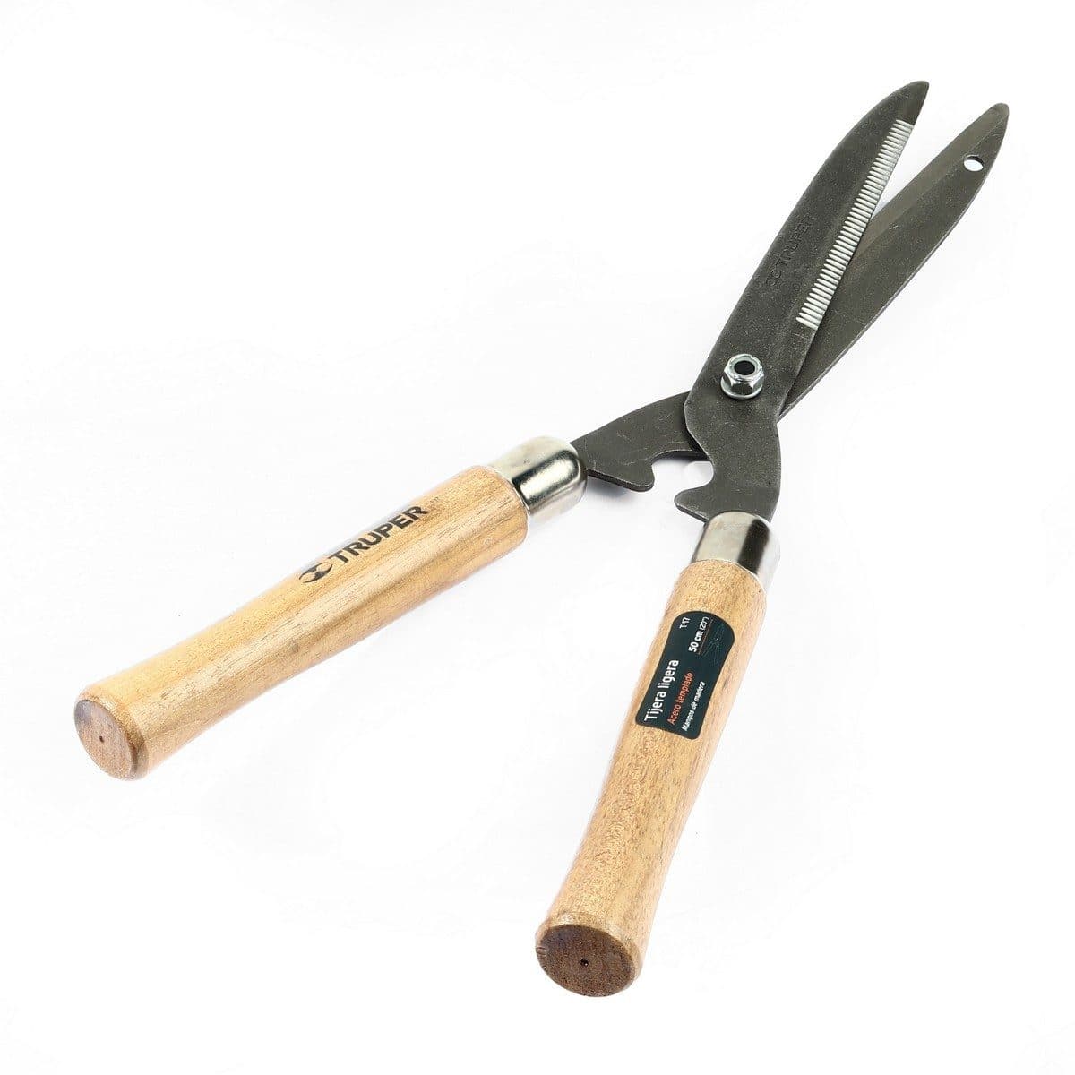 TRUPER กรรไกรตัดหญ้า 17 นิ้ว ด้ามไม้ ใบมีดเหล็ก รุ่น 18376 (ทรูเปอร์)