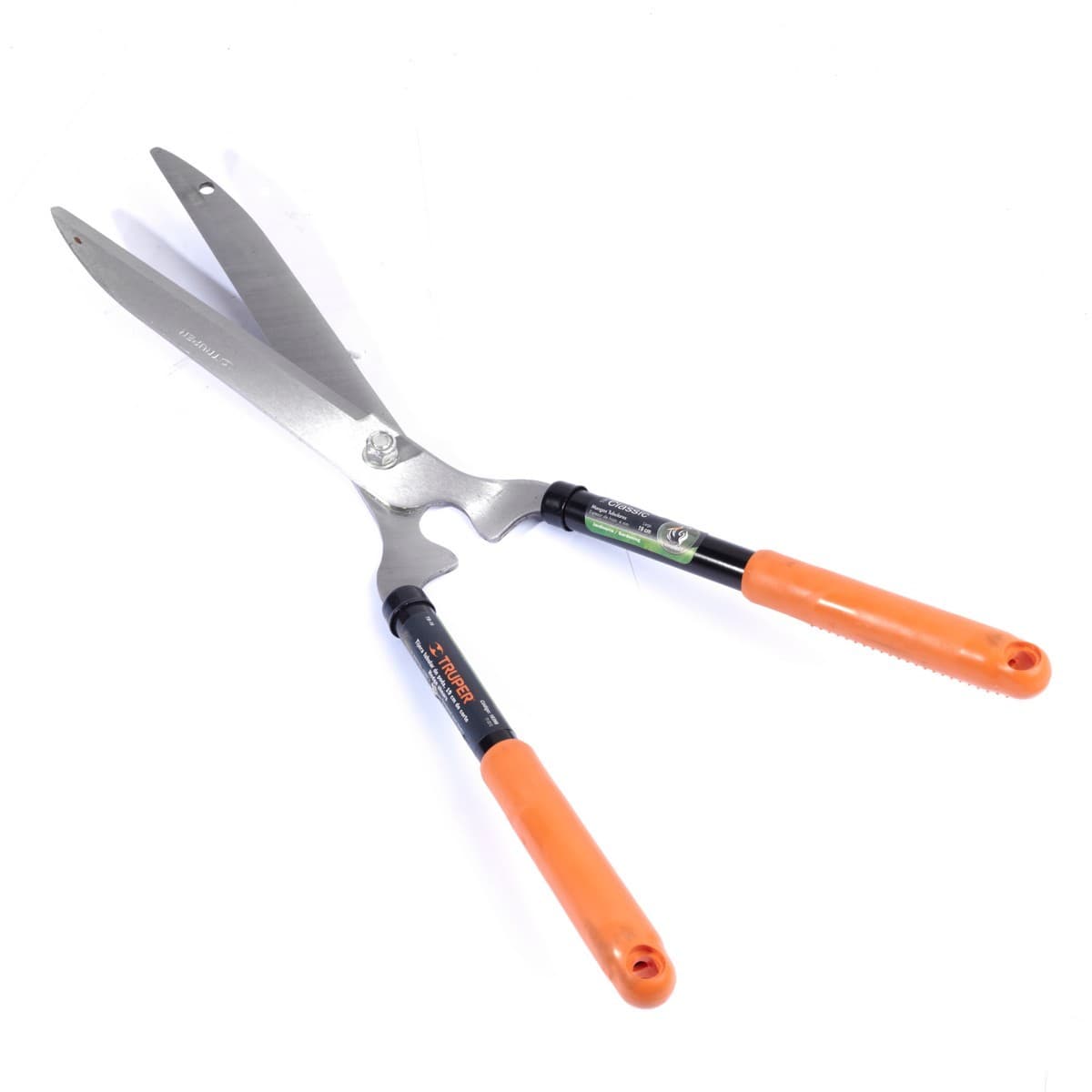 TRUPER กรรไกรตัดหญ้า ด้ามส้ม 21 นิ้ว รุ่น 18398 ด้ามจับแบบท่อพร้อมบูชโลหะ (ทรูเปอร์)