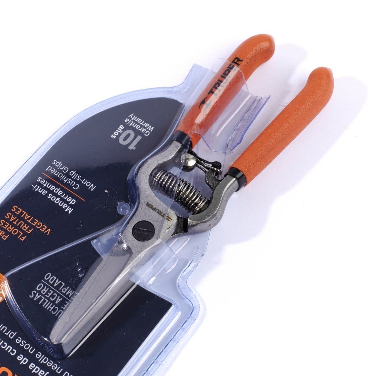 TRUPER กรรไกรตัดกิ่งผลไม้ 6 นิ้ว รุ่น 18456 ชนิดใบมีดบางและตรง สำหรับการตัดแต่งกิ่งที่ละอียด และหยาบ (ทรูเปอร์)