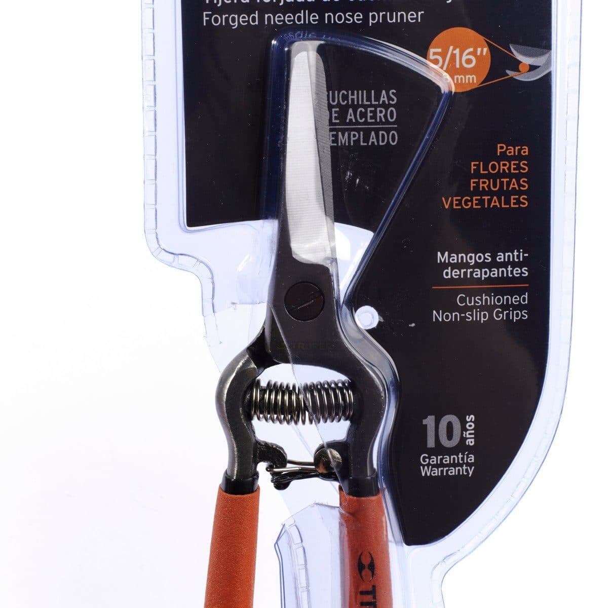 TRUPER กรรไกรตัดกิ่งผลไม้ 6 นิ้ว รุ่น 18456 ชนิดใบมีดบางและตรง สำหรับการตัดแต่งกิ่งที่ละอียด และหยาบ (ทรูเปอร์)