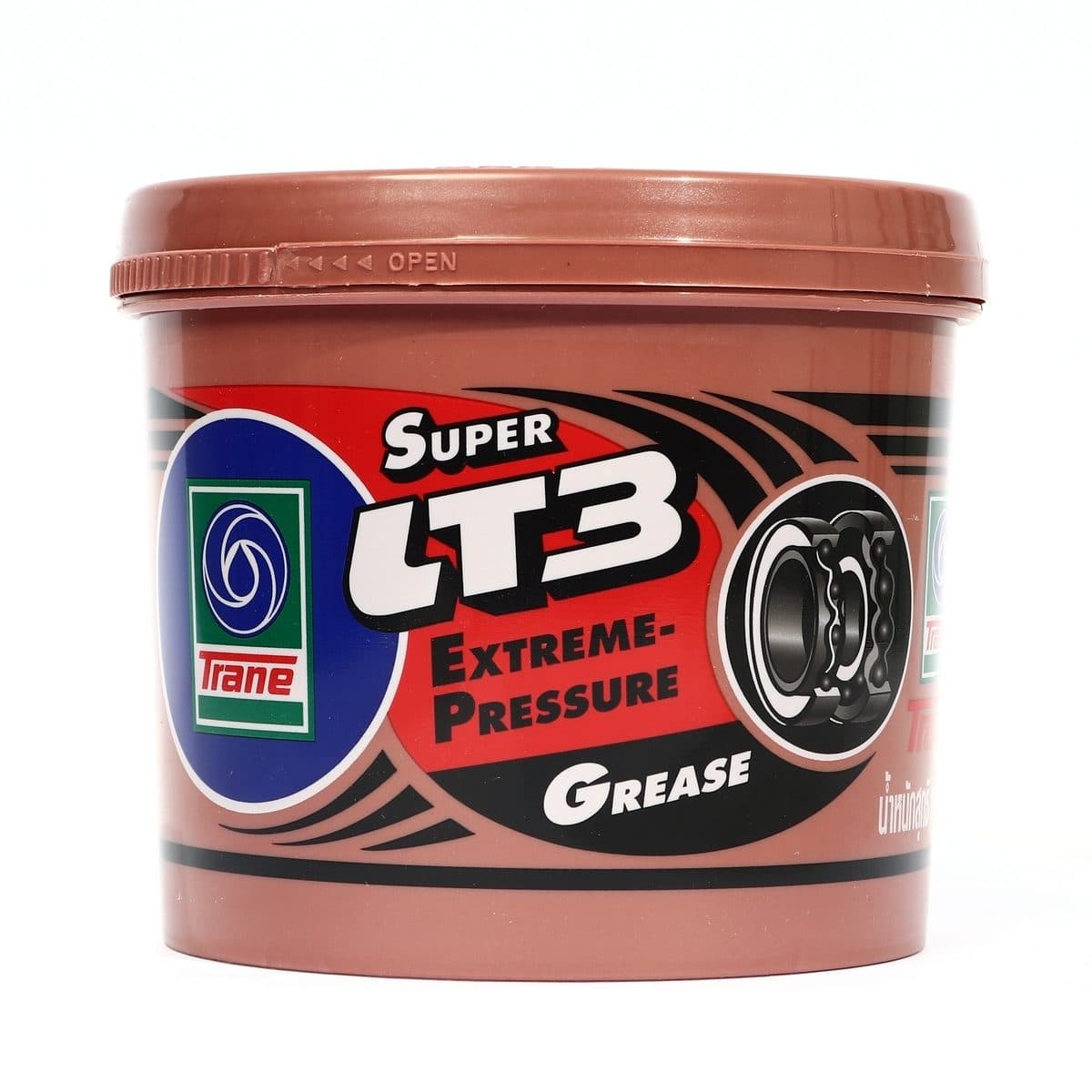 TRANE จาระบี จารบี 1 กก. รุ่น Super LT3 เหมาะสำหรับงานหนัก ทนแรงกดและความร้อนสูงถึง 185-210°C มีส่วนผสมของสารเคมีป้องกันการกดกระแทกเสียดทาน 