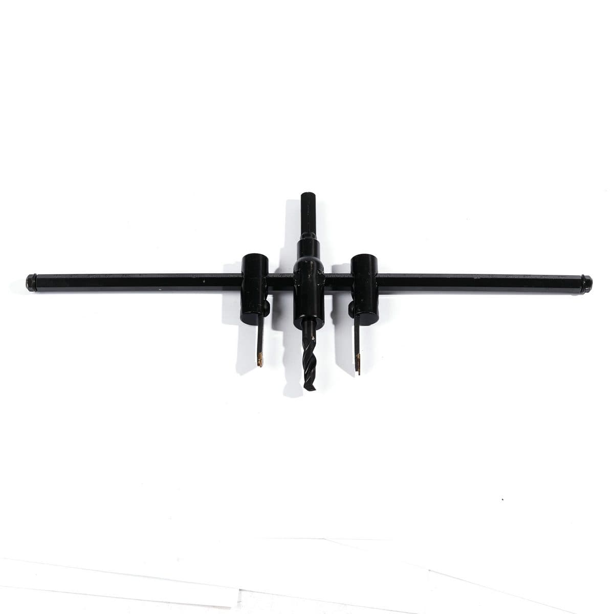 TWIN STAR ดอกโฮลซอเจาะฝ้า ปรับระดับได้ตั้งแต่ ขนาด 30-300 มม. เหมาะสำหรับเจาะเพดาน หรืองานเจาะรูกลมทั่วไป ามารถเจาะรูกลมได้หลายขนาด สามารถใช