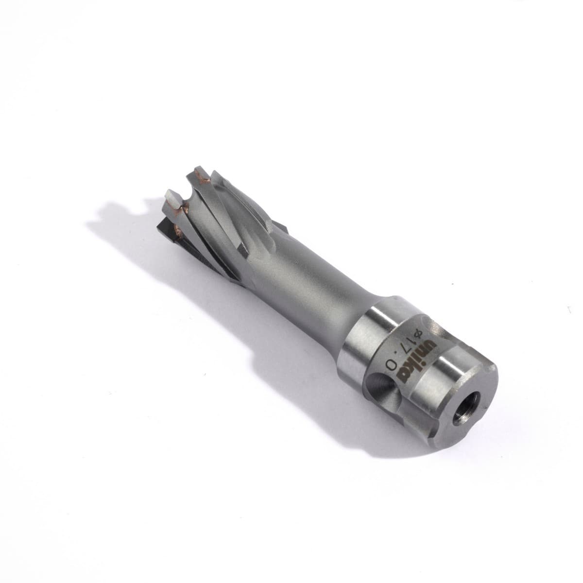 UNIKA (ยูนิก้า) ดอกเจาะเหล็กคัตเตอร์ ขนาด 17x35 มม. รุ่น META-CORE MAX (JET BROACH) เจาะลึกได้สูงสุด 35 มม.