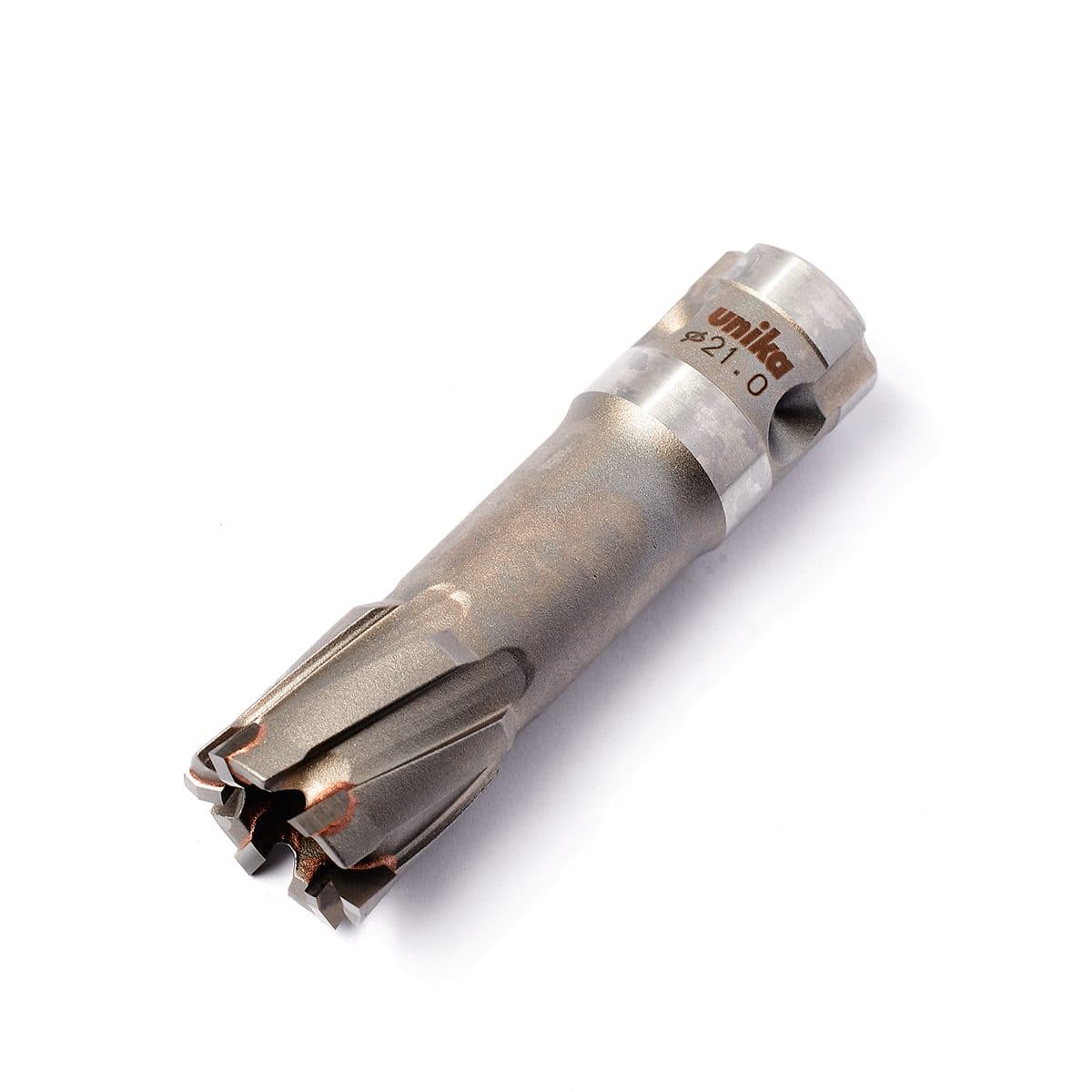 UNIKA (ยูนิก้า) ดอกเจาะเหล็กคัตเตอร์ ขนาด 21x35 มม. รุ่น META-CORE MAX (JET BROACH) เจาะลึกได้สูงสุด 35 มม.