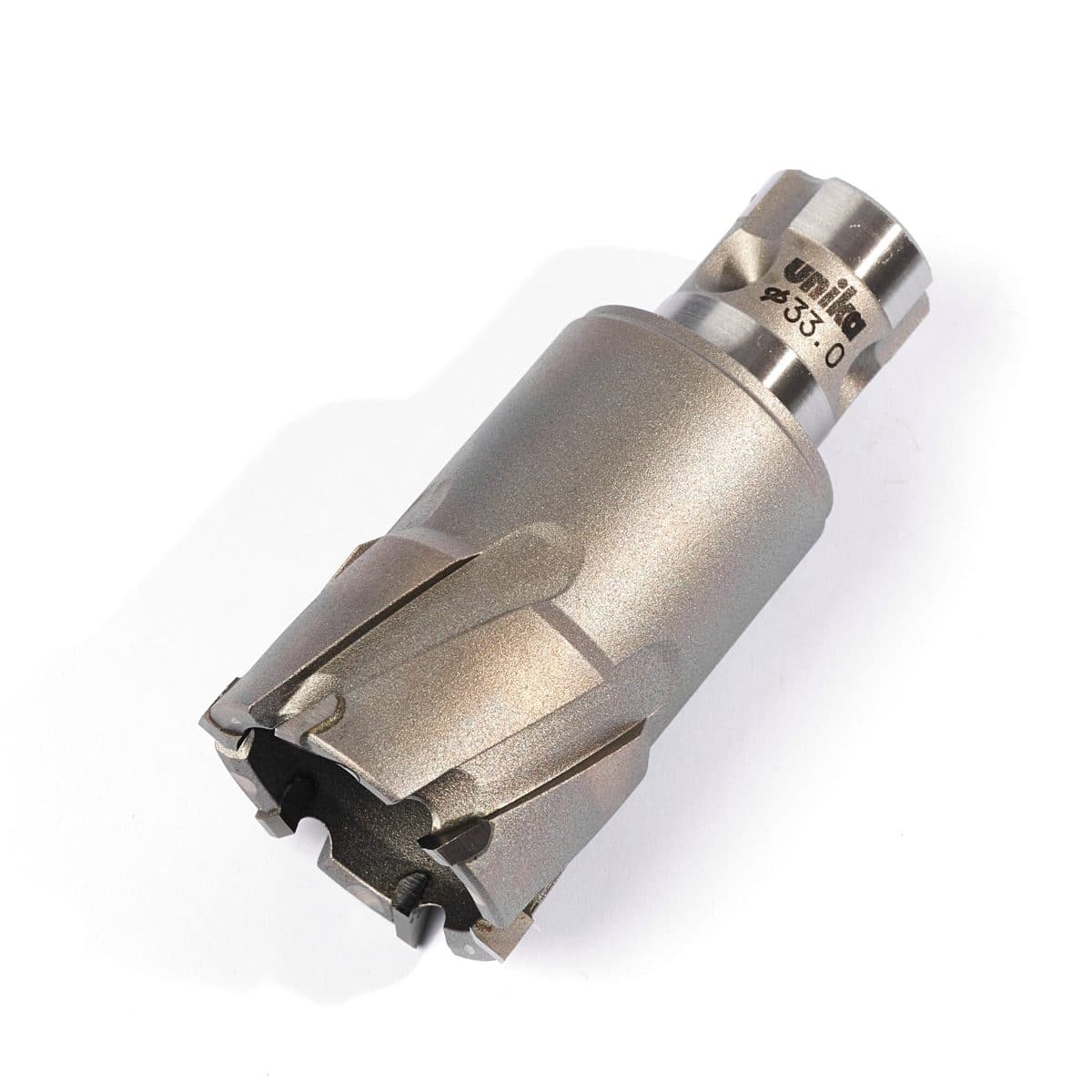 UNIKA (ยูนิก้า) ดอกเจาะเหล็กคัตเตอร์ ขนาด 33x35 มม. รุ่น META-CORE MAX (JET BROACH) เจาะลึกได้สูงสุด 35 มม.