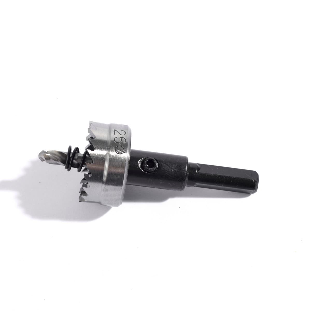 UNIKA (ยูนิก้า) ดอกโฮลซอร์ไฮสปีด เส้นผ่านศูนย์กลาง 26 มิลลิเมตร รุ่น HSSK สำหรับเจาะรูวงกลมบนชิ้งานที่เป็นเหล็ก