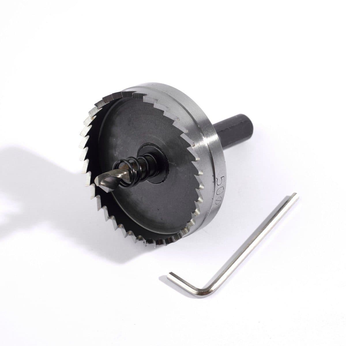 UNIKA (ยูนิก้า) ดอกโฮลซอร์ไฮสปีด เส้นผ่านศูนย์กลาง 50 มิลลิเมตร รุ่น HSSK สำหรับเจาะรูวงกลมบนชิ้งานที่เป็นเหล็ก